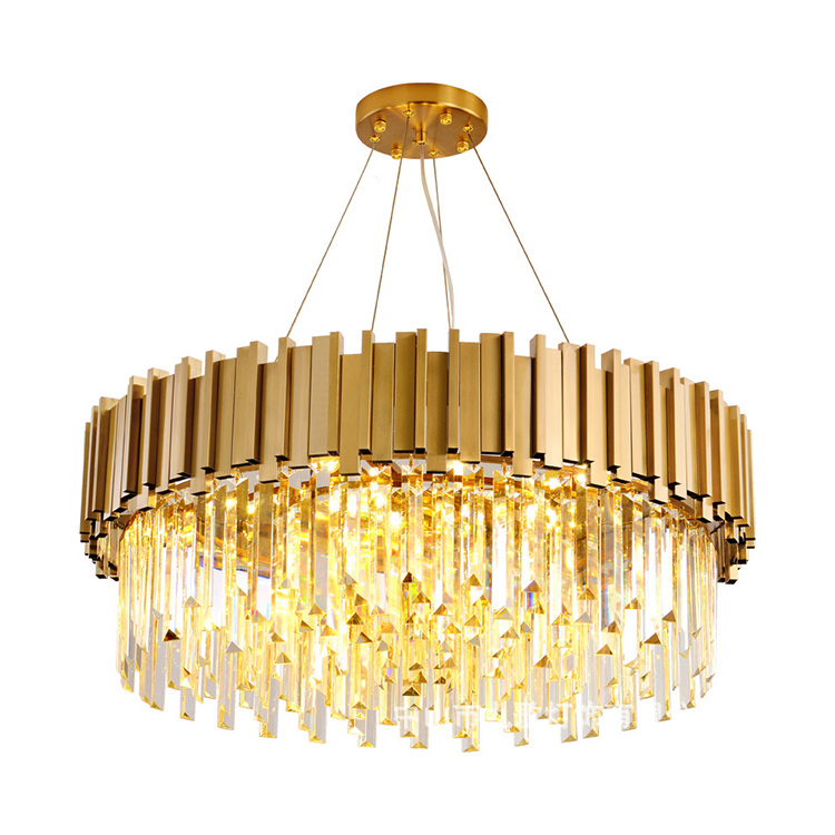 Factory Direct <a href='/modern/'>Modern</a> Tri-angle Crystal Chandelier - Luxury House Lighting at Wholesale Prices