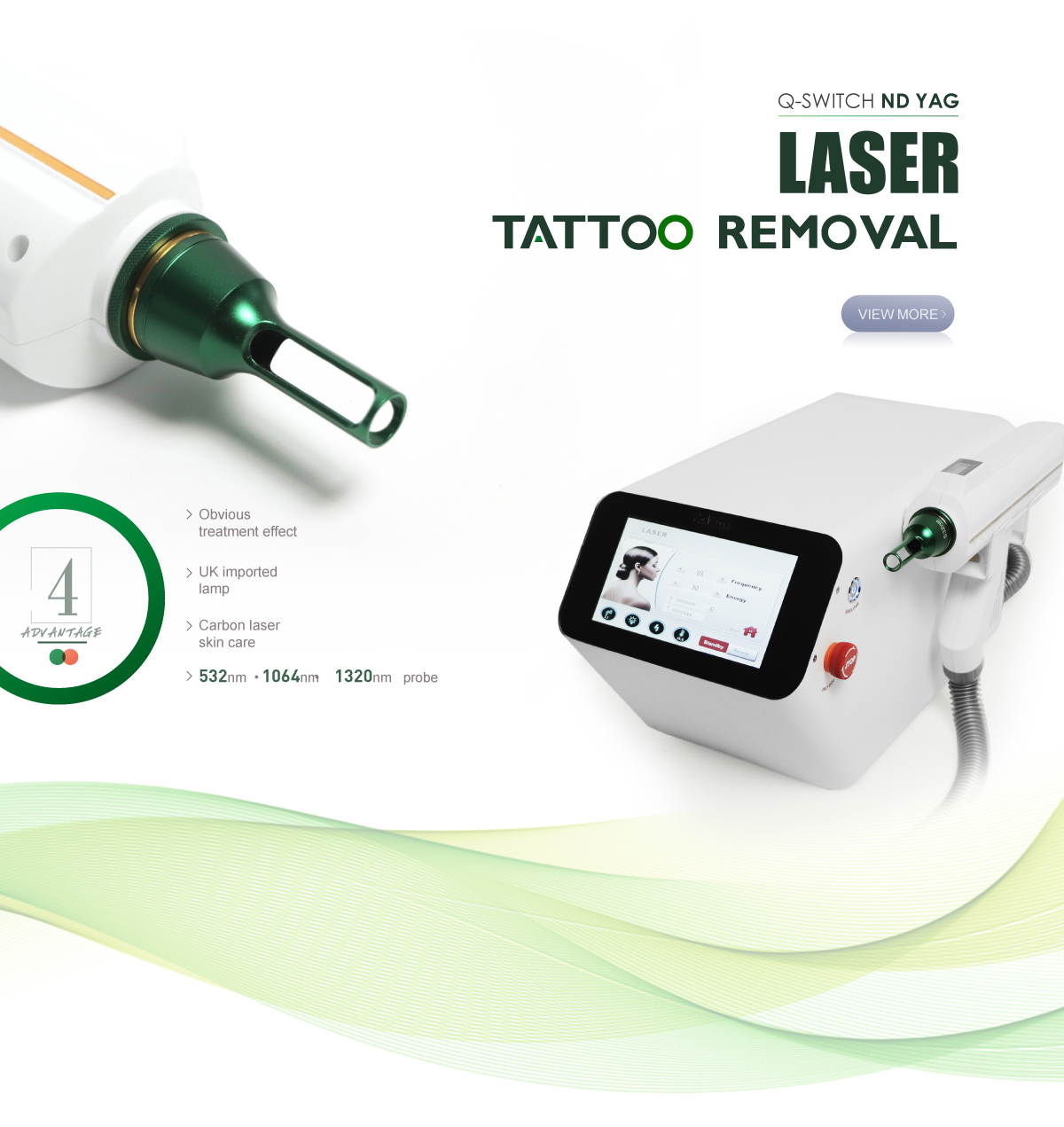 Factory Direct: Affordable Laser Tattoo Removal & Carbon Peeling Machine - Best Price nd Yag Laser Machine