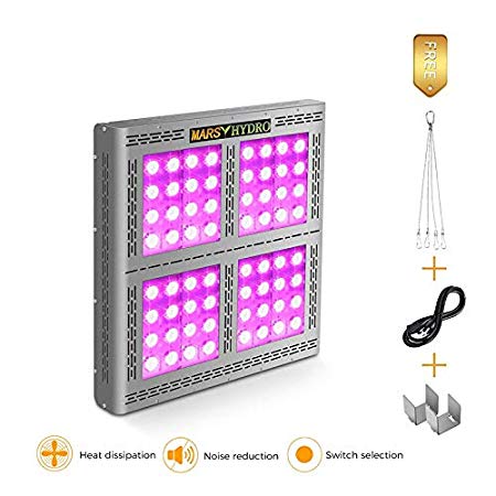 MARS HYDROMarsII 400W Led Grow Light FullSpectrumGrowLightsfor Greenhouse