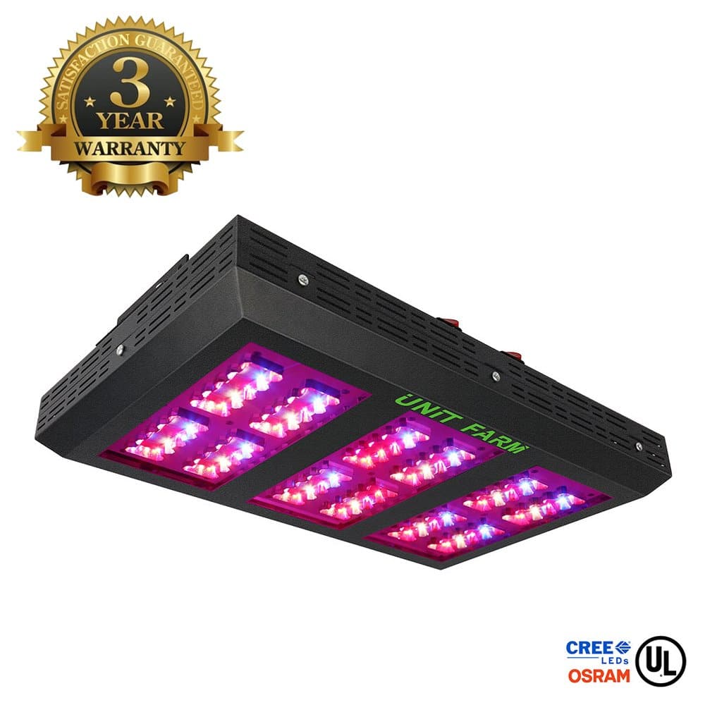 50W LED <a href='/grow-light/'>Grow Light</a>s Bulb, Osunby UFO 250 LEDs Indoor Plants Light <a href='/full-spectrum/'>Full Spectrum</a> with Red Blue UV IR White for Seedling, Vegetative and Flowering. | Halo Grow Box