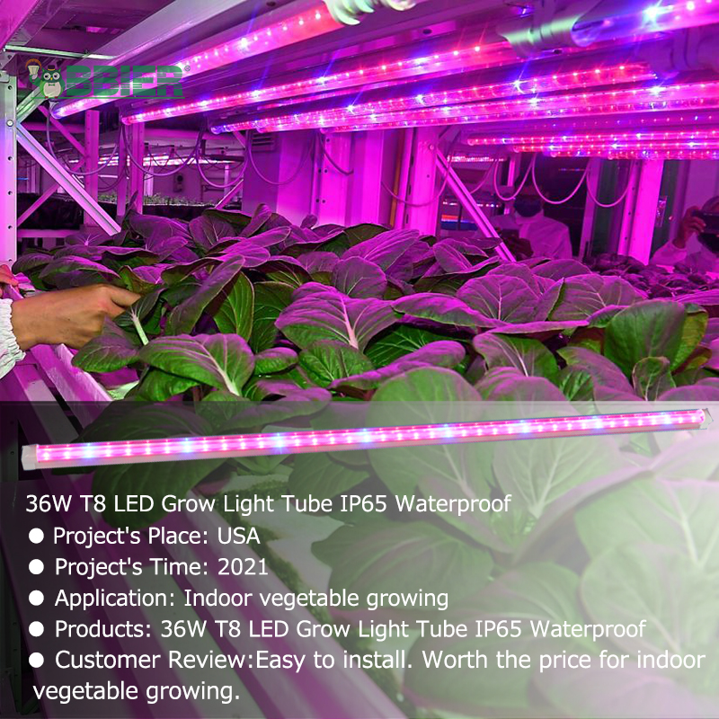 1200mm T8 Integrated Led <a href='/grow-light/'>Grow Light</a> Tube Images & Photos