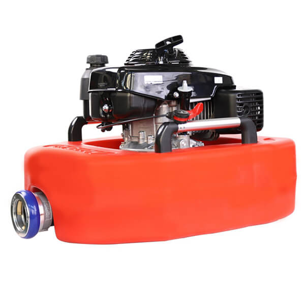 FTQ3.0-8 single cylinder portable gasoline floating fire fighting water pump