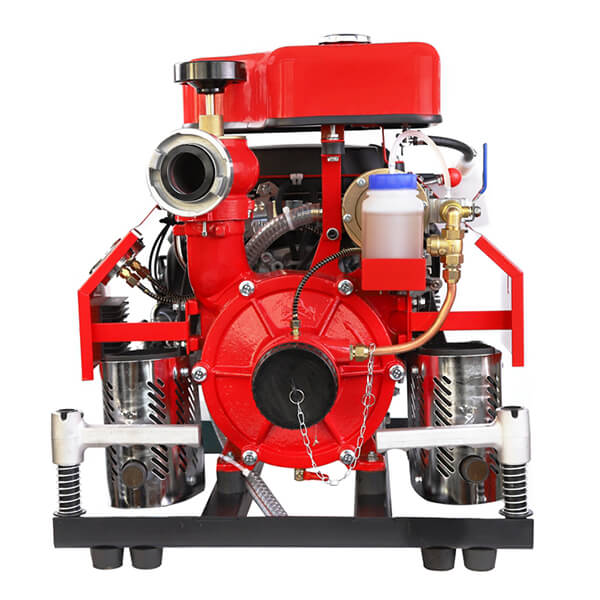 JBQ10-8.6 gasoline engine portable fire water pump equipment