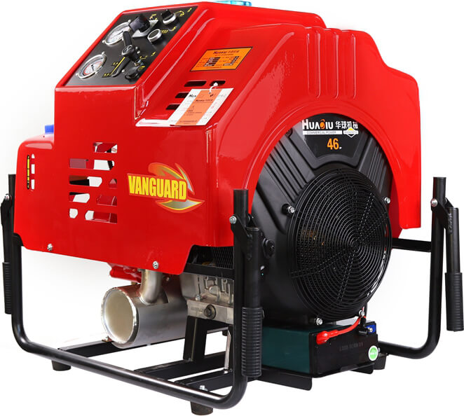 HuaQiu JBQ10-11-BS heavy pressure 10 bar portable fire fighting pump