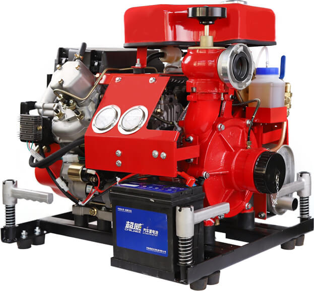 BJ22B-W diesel engine driven fire pump