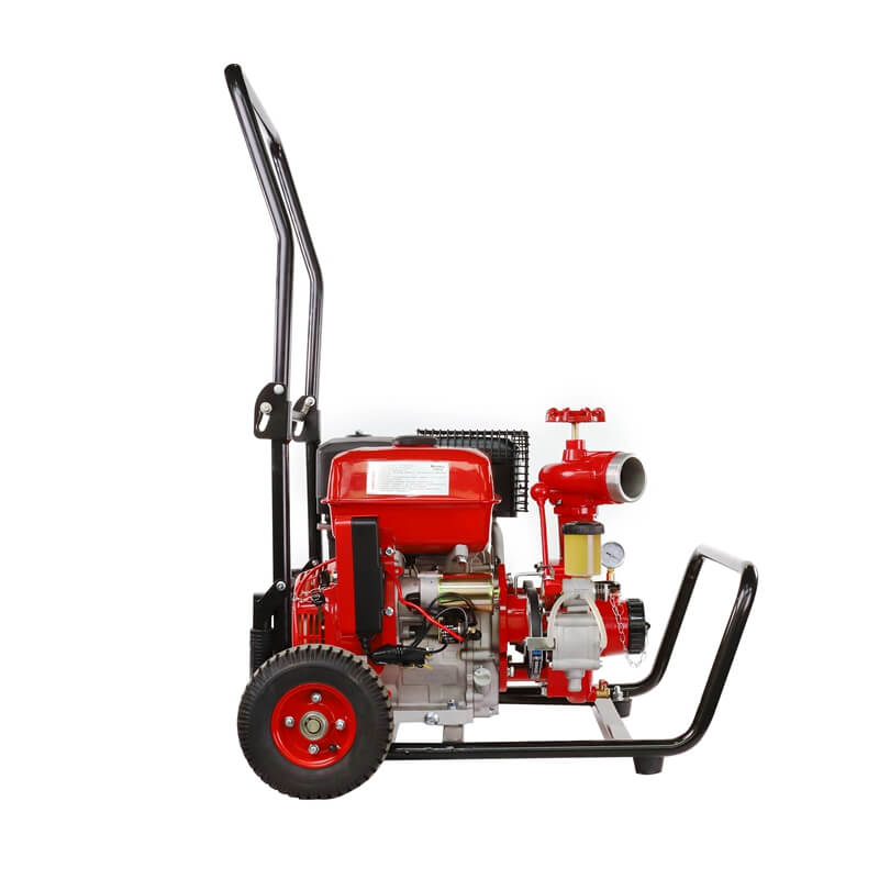 SLQ4-06-32 high pressure 40 bar 7 HP maximum head 500M forest fire fighting pump for fire fighter