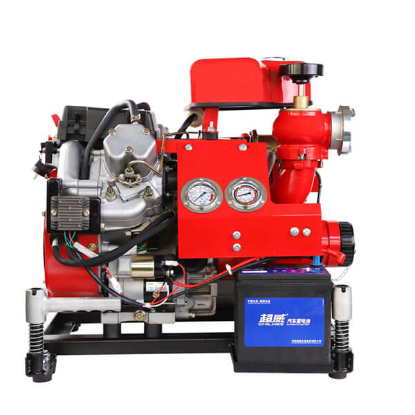 BJ22B-W diesel engine driven fire pump