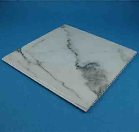 Direct  Manufacturer Waterproof pvc wall panel white and black  marble sheet for Kitchen