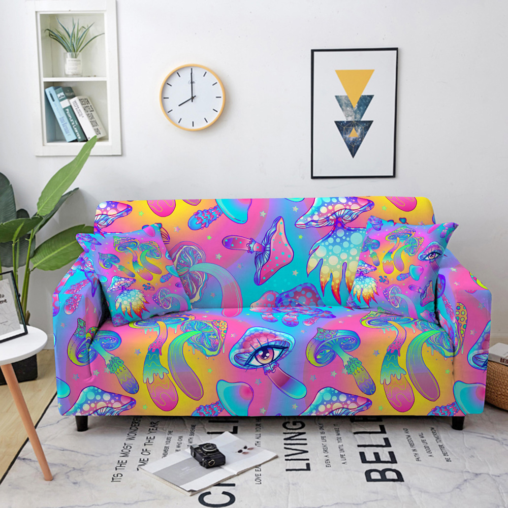 Factory direct! Colorful starry pattern sofa covers - Perfect home decor solution!