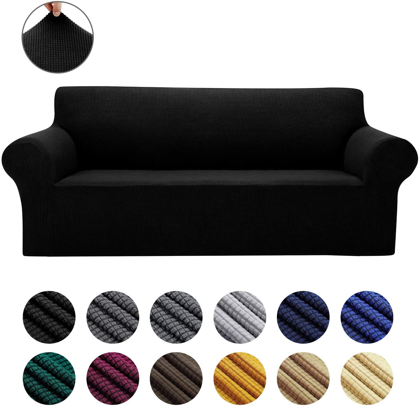 Futon Cover Elastc Mcrofber Slpcover Couch Slp Sofa Sealy Diamond Mattress