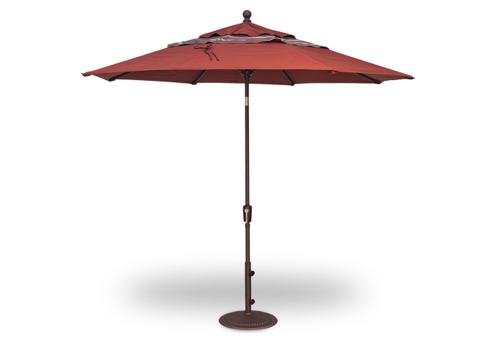 7.5ft Outdoor Market Patio Umbrella w/ Push Button Tilt (was $57.99)