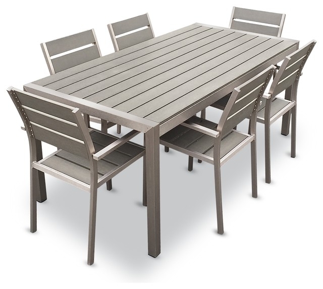 Photo Gallery of Outdoor Dining Table And Chairs (Viewing 18 of 25 Photos)