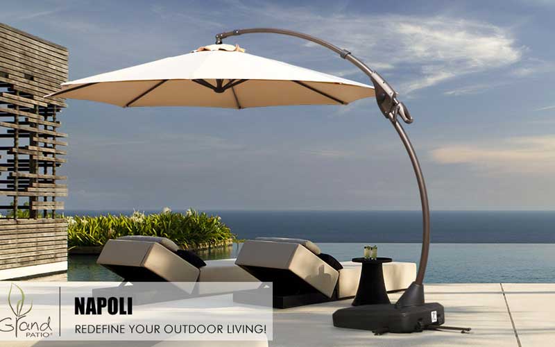 5 Best <a href='/cantilever-umbrella/'>Cantilever Umbrella</a>s with Weighted Bases - Furnif.com