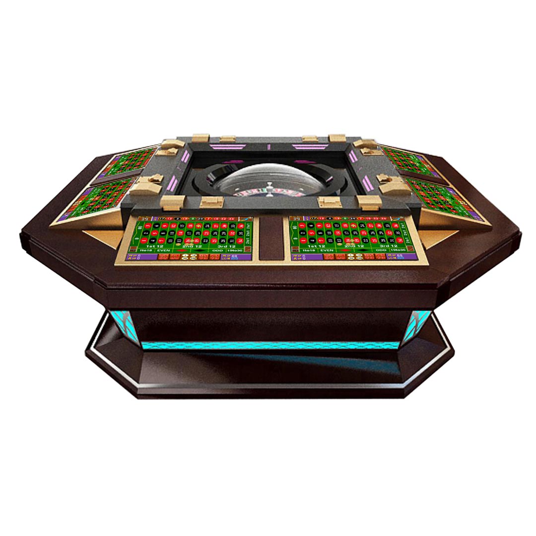 Factory-Direct Intelligent <a href='/american-roulette/'>American Roulette</a> Machine: 8-Player Positions, Precision Wheel