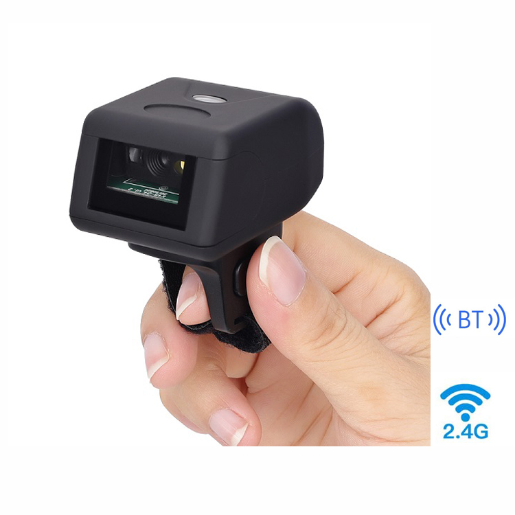 Factory Direct: Wearable <a href='/barcode/'>Barcode</a> Scanner Finger Qr Code Scanner-MINJCODE