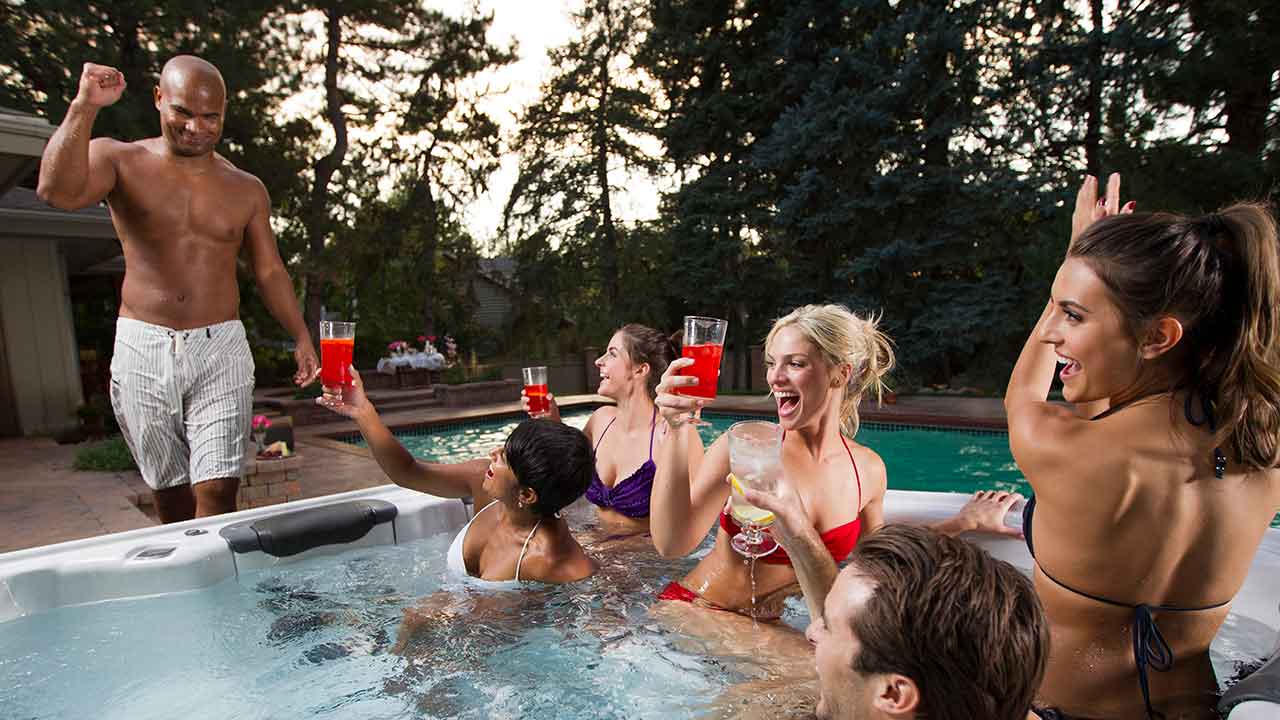 Party Pack (Ice Box+Seat Cushions)  Portable Hot Tub Universe