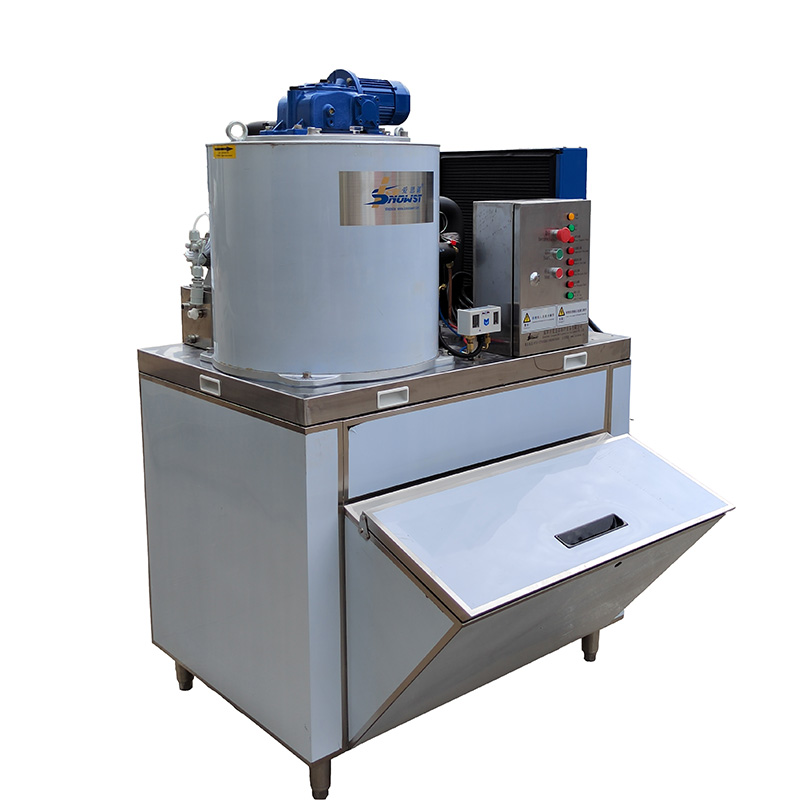 ICESNOW Factory - High Quality Stainless Steel Flake Ice Machine (500kg/Day)