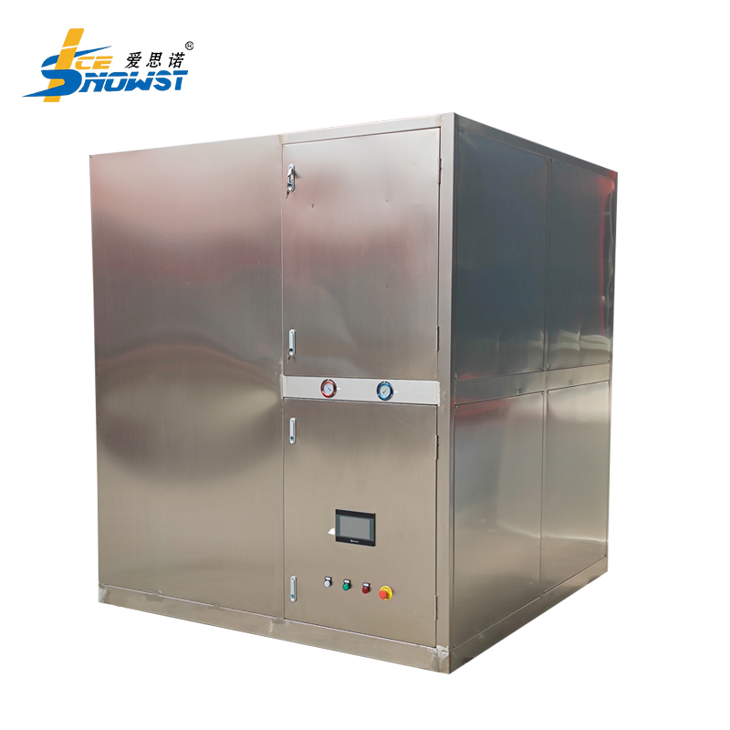 Factory Direct ICESNOW <a href='/cube-ice-machine/'>Cube <a href='/ice-machine/'>Ice Machine</a></a> - 3 Ton/Day, Full Stainless Steel Build