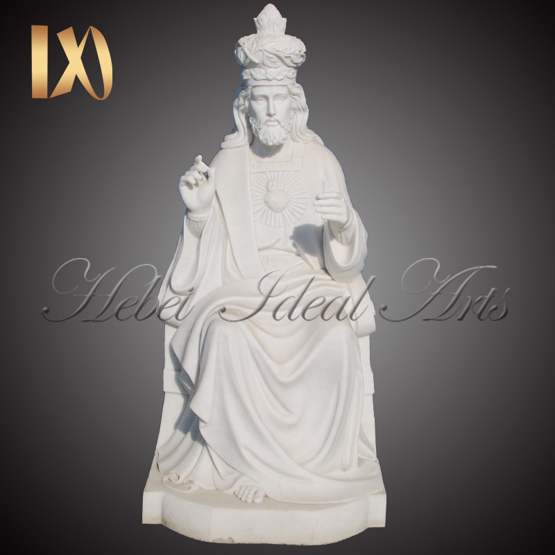 Sacred Heart Of <a href='/jesus-marble-statue/'>Jesus Marble Statue</a> for sale