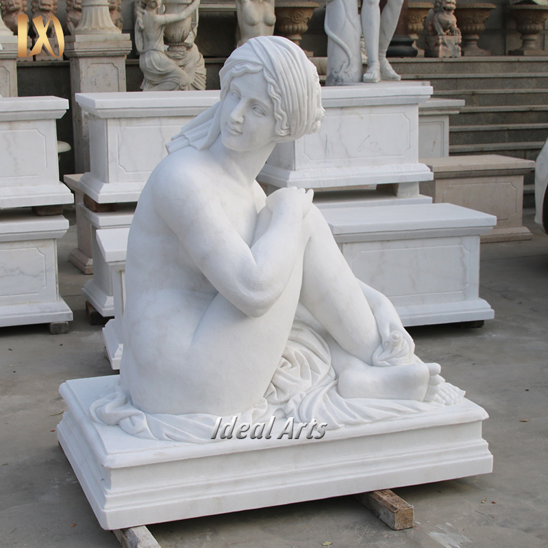 famous garden stone marble life size naked greek woman statues sculpture for sale