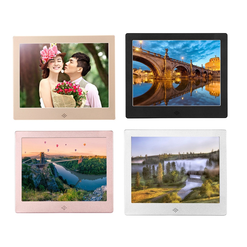 8-Inch-Digital-Photo-Frame-Metal-Frame-HD-1024X768-Electronic-Picture-Frame-With-Remote-Control-EU