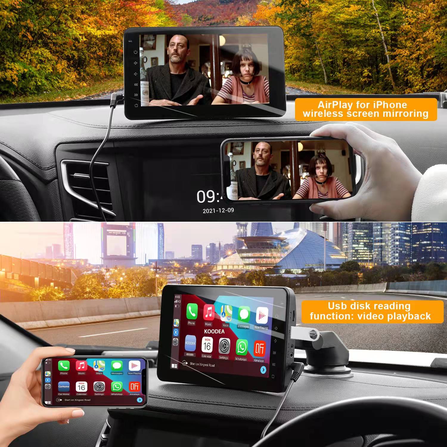 Portable-Apple-Carplay-Wireless-7-Inch-Car-Monitor-LCD-Screen-Mirror-Link-Multimedia-Video-Players