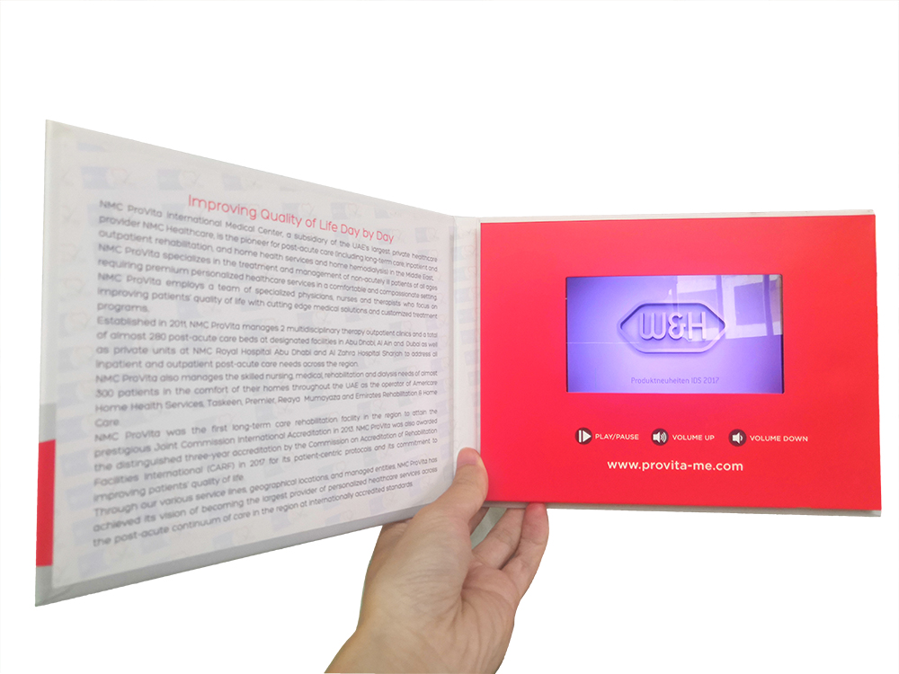 Few free video visit brochure card sample advertising flyer to support your New year business