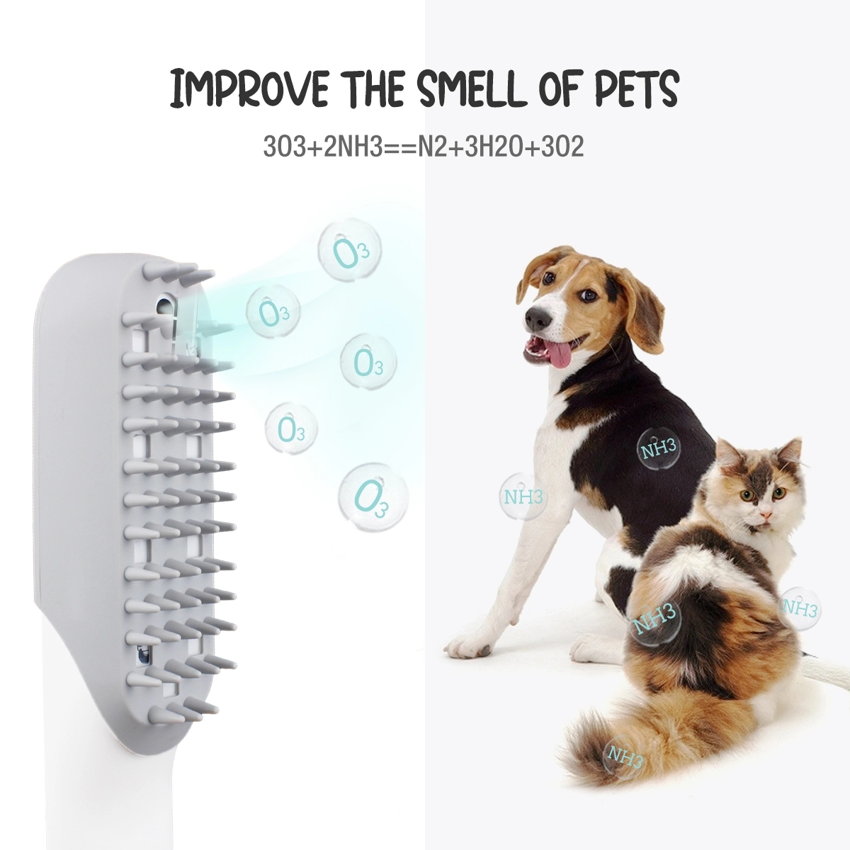 Best selling cat and dog flea louse cleaning brush, pet electronic cleaning brush, pet deodorant massage comb, cat and dog cleaning brush