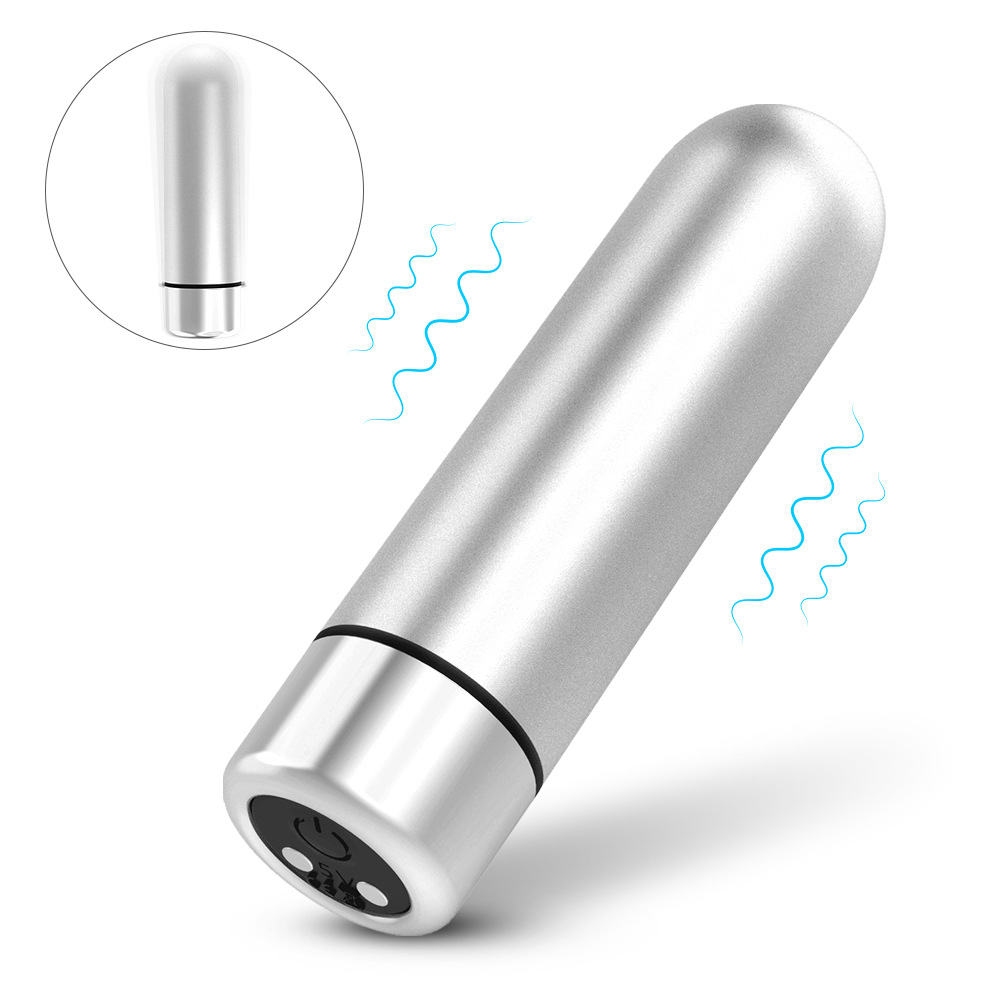 Metal Bullet <a href='/multi-frequency-vibration/'>Multi-Frequency Vibration</a> Mini Portable Sex <a href='/vibrator/'>Vibrator</a> IFMDH001