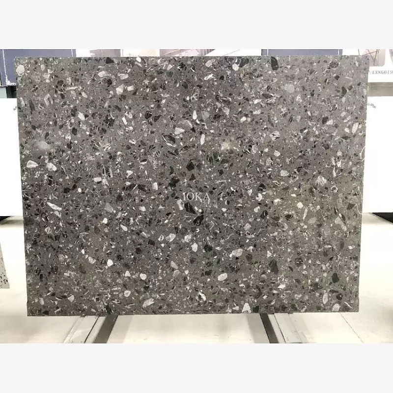 Factory-Direct Floor Price <a href='/terrazzo/'>Terrazzo</a> Tiles: Durable, Polished Matt Finish for Indoor/Outdoor Flooring, Countertops, or Kitchen Tables