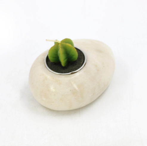 stone candle holder 3