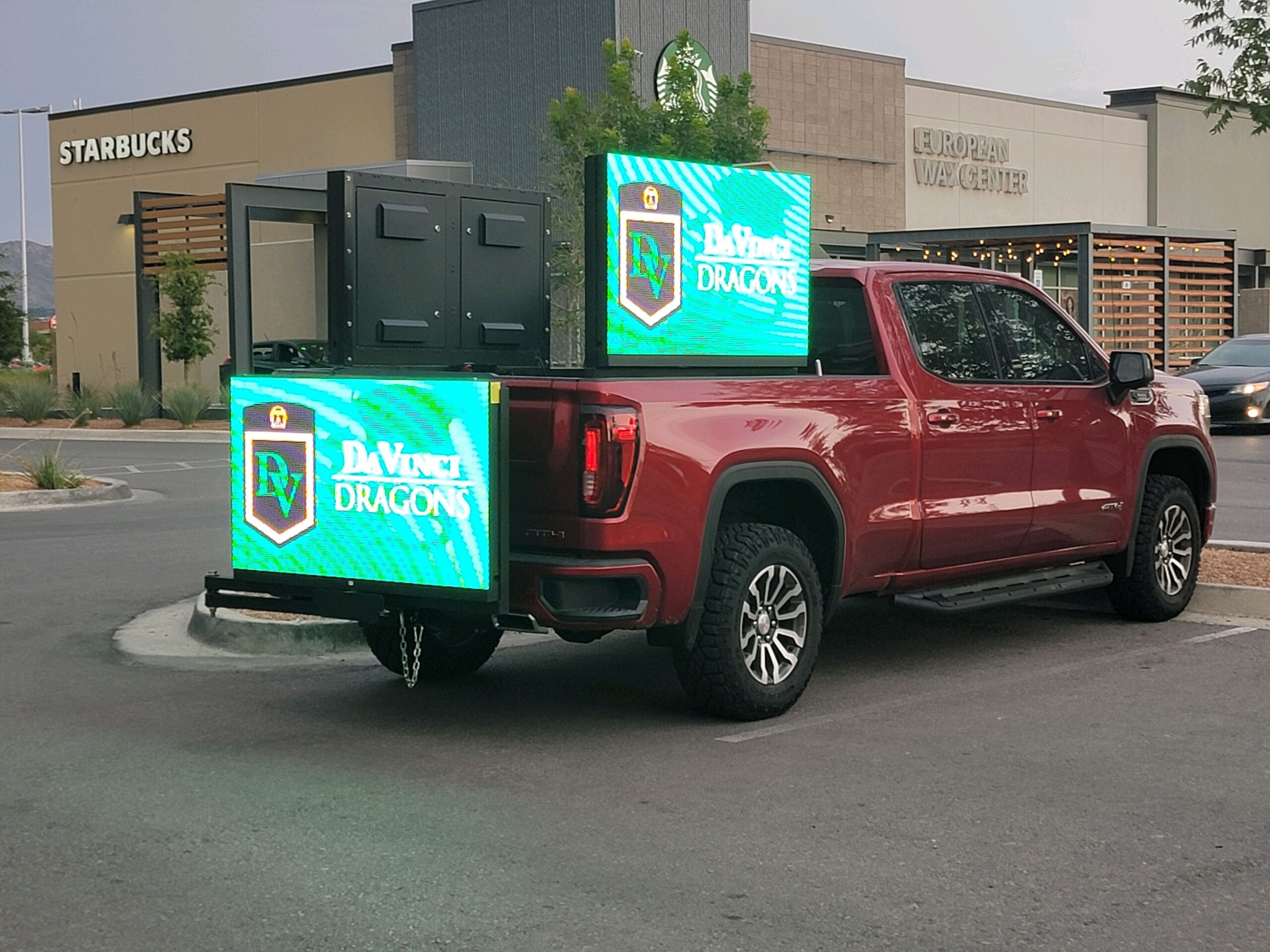 Digital Mobile Truck Advertising, LED Billboard Trailer in Utah, USA