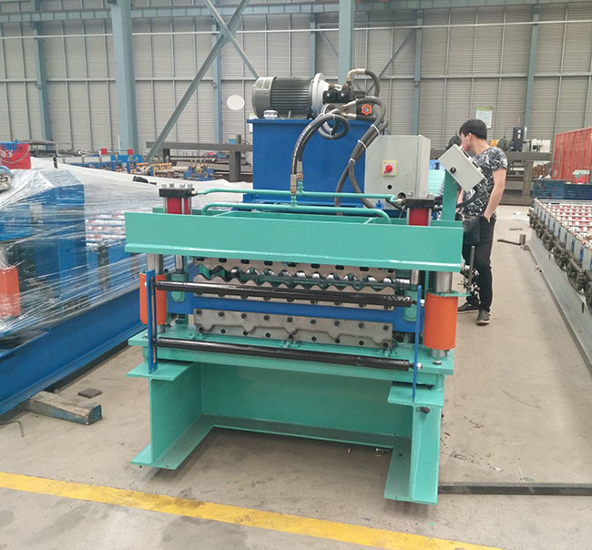 Colorful Steel Metal Roof Making Machine