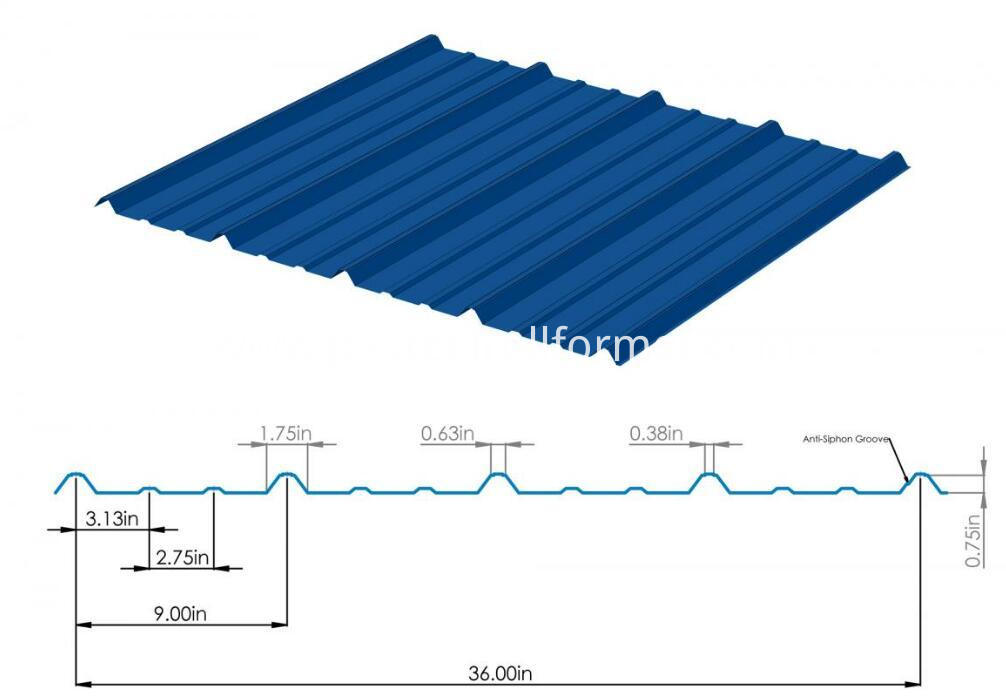 China Roll Forming Machine-Roof Sheet Machine