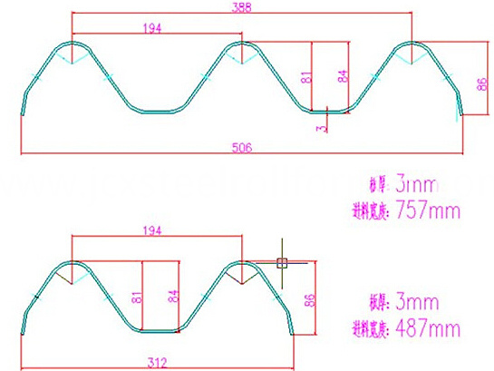 Highway W Beam Fence Forming Machine-Crash Barrier Roll Forming Machine