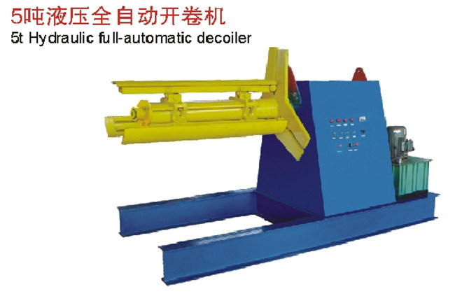 5t Automatic PPGI/Gi Decoiler Uncoiler