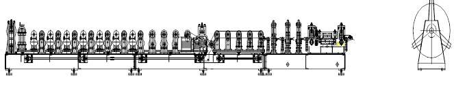 C Lip Channel Roll Forming Machine