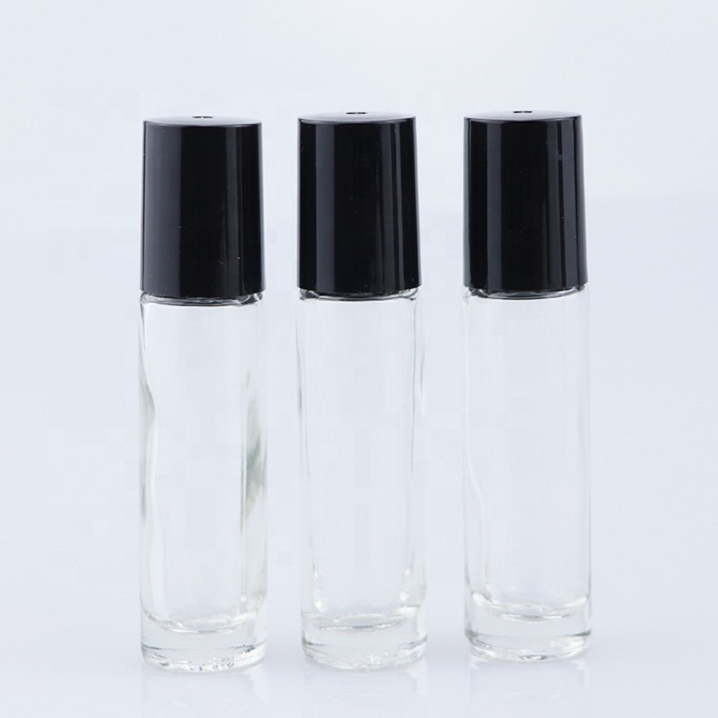 Factory Direct: 10ml Amber Glass Roll-on <a href='/perfume-bottle/'>Perfume Bottle</a> with Metal Roller Ball