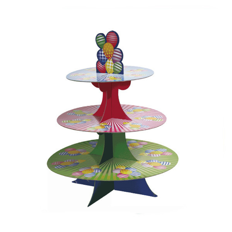 Factory-Made Custom Disposable Cake Stand for Party, Wedding, Birthday - Elegant and Practical Design