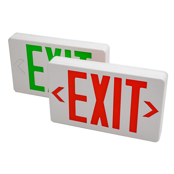 Factory-Made UL Certified LED Exit Sign with Battery Backup