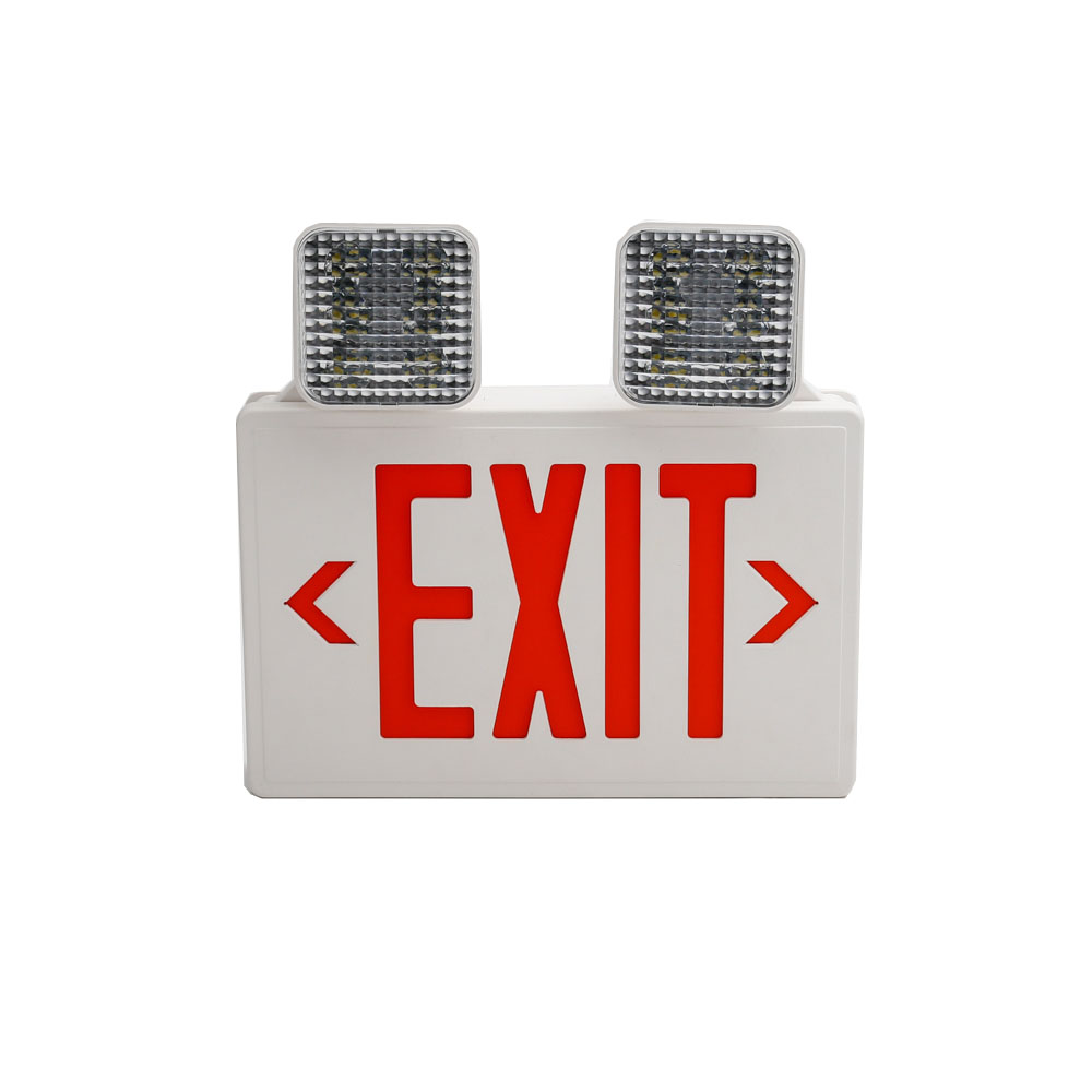 Get Reliable Hardwired LED Combo Exit Signs with 24/7 Battery Backup - Direct from the Factory!