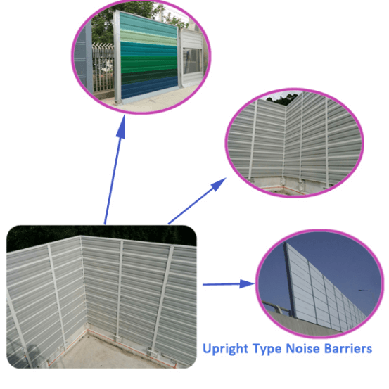 Power plant cooling tower acoustic barrier924