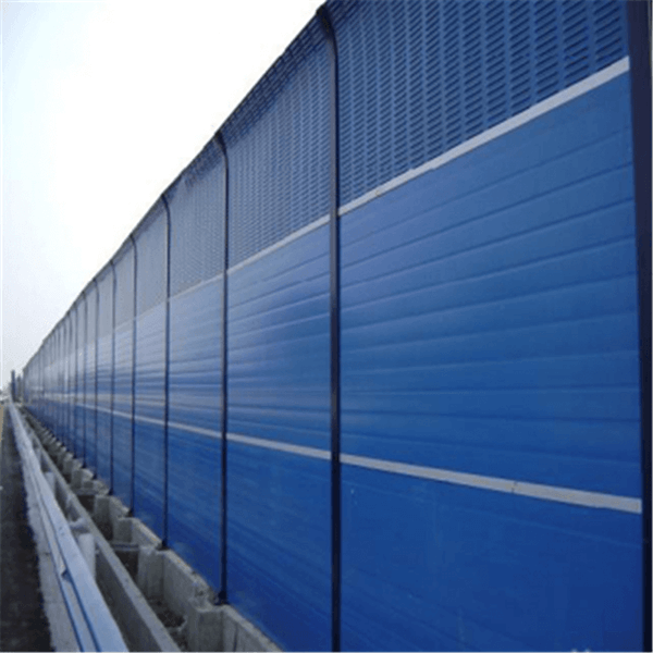 Highway acoustic barrier