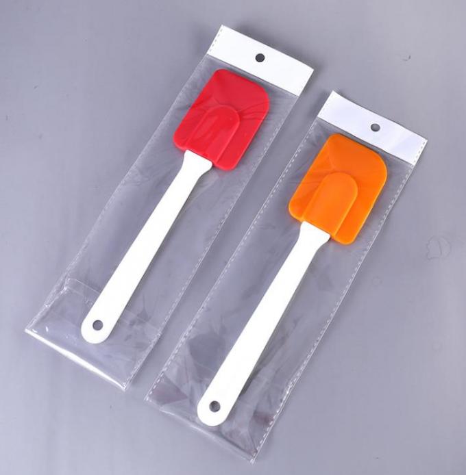 FDA  Silicone spatula sets with plastic handle custom patone color available