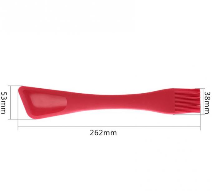 Cooking  Soft Silicone Spoon Spatula , Slim Silicone Turner Spatula Brush Baking Tools