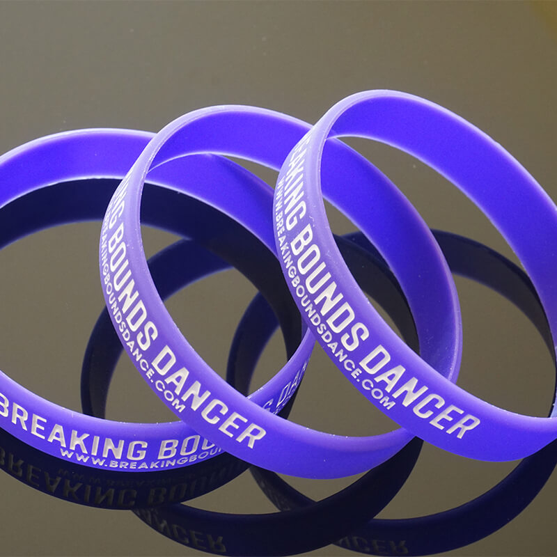 Custom Silicone Wristbands and Rubber Bracelets - Fast Production