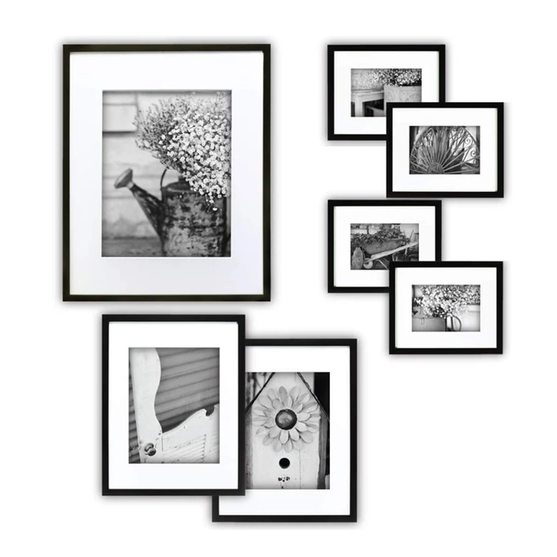 This 7-piece wooden picture frame set is just $37, today only - CNET