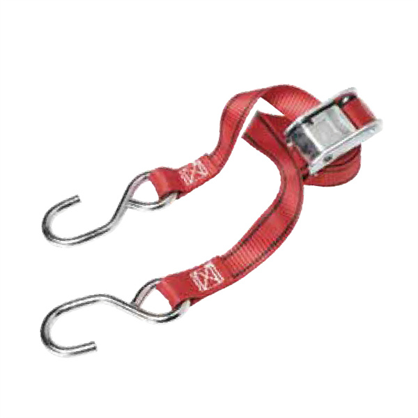 Easy Release <a href='/25mm-cam-buckle/'>25mm Cam <a href='/buckle/'>Buckle</a></a> Tie Down with S Hooks