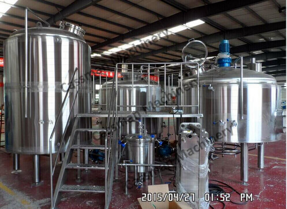 turnkey microbrewery red copper beer brewhouse equipment