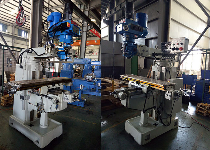 NT40 Horizontal Turret Milling Machine Knee Milling 5VB And 1470*305*90mm Table Size
